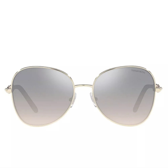 Tiffany & Company TF3086 Pilot Aviator Sunglasses Hardware Link Luxury #128 - Picture 3 of 14